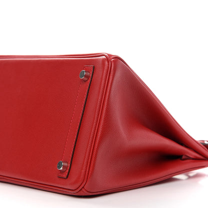 Hermes Epsom Birkin 30 Rouge Casaque 35 of 36