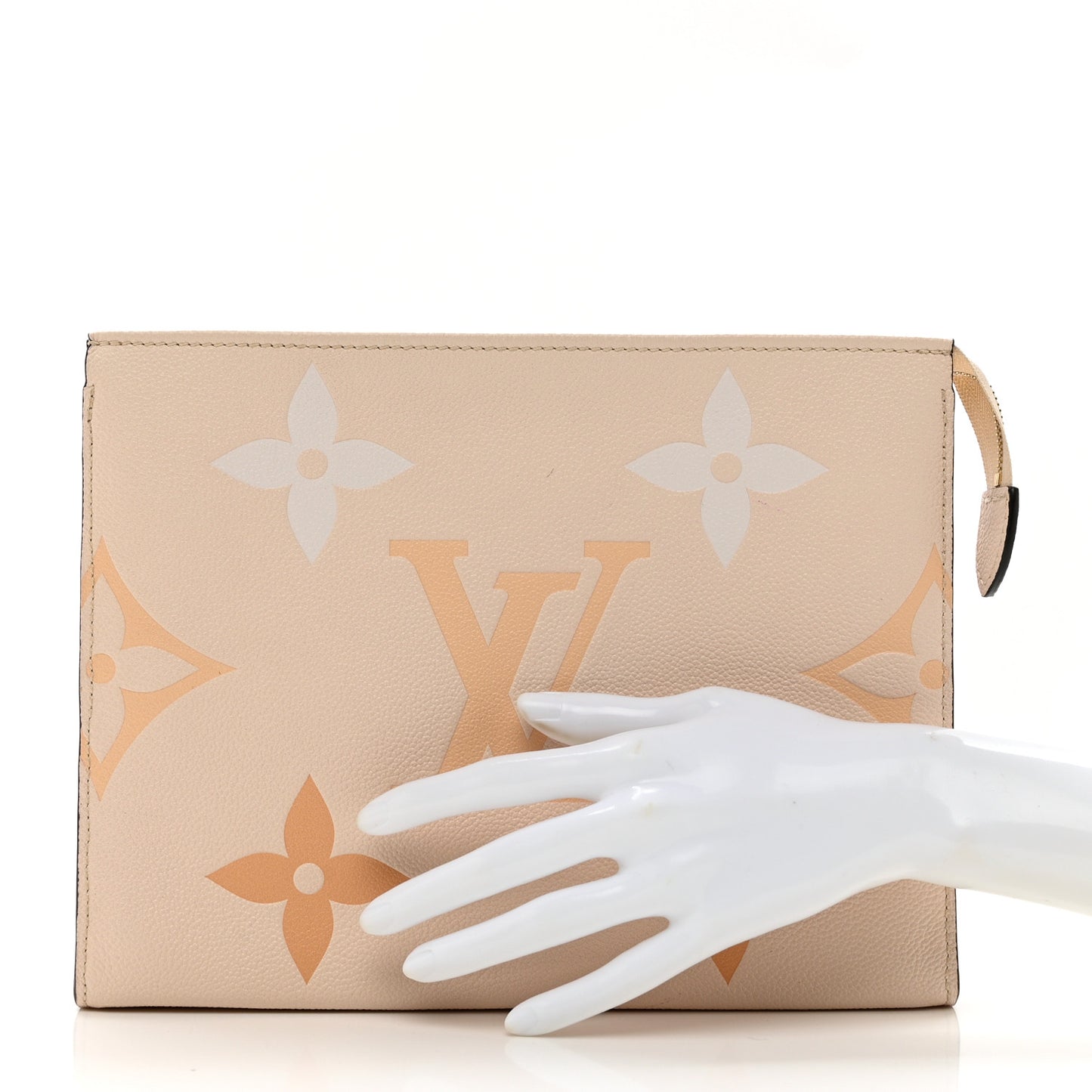 Empreinte Monogram Giant By The Pool Toiletry Pouch 26 Cream Saffron