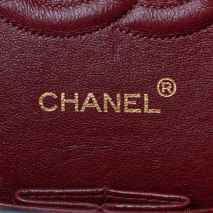 Chanel Lambskin Quilted Medium Double Flap Black 6 of 12