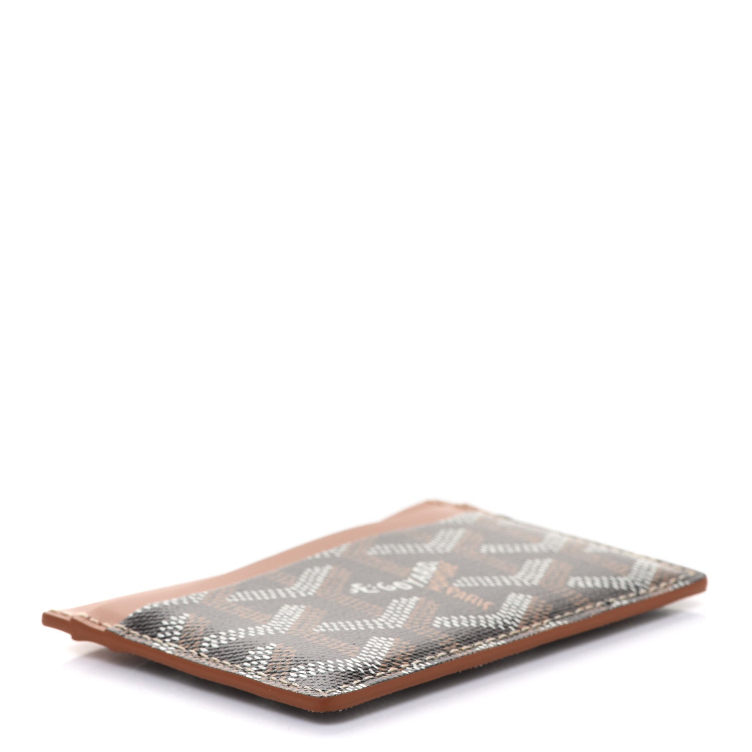 Goyard Goyardine Saint Sulpice Card Holder Black Gold 4 of 8