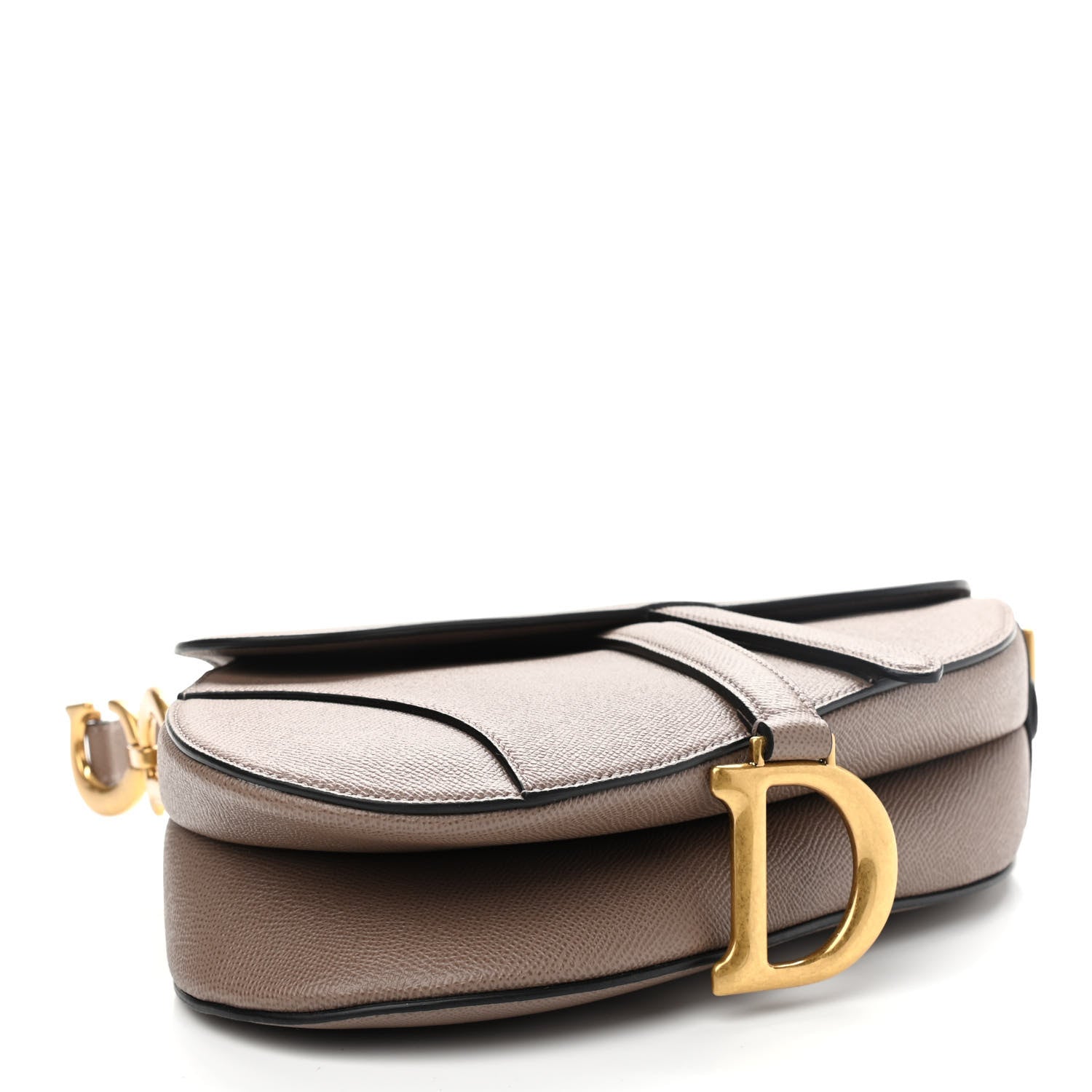 Gucci Calfskin Matelasse GG Marmont Chain Wallet Mystic White 7 of 17