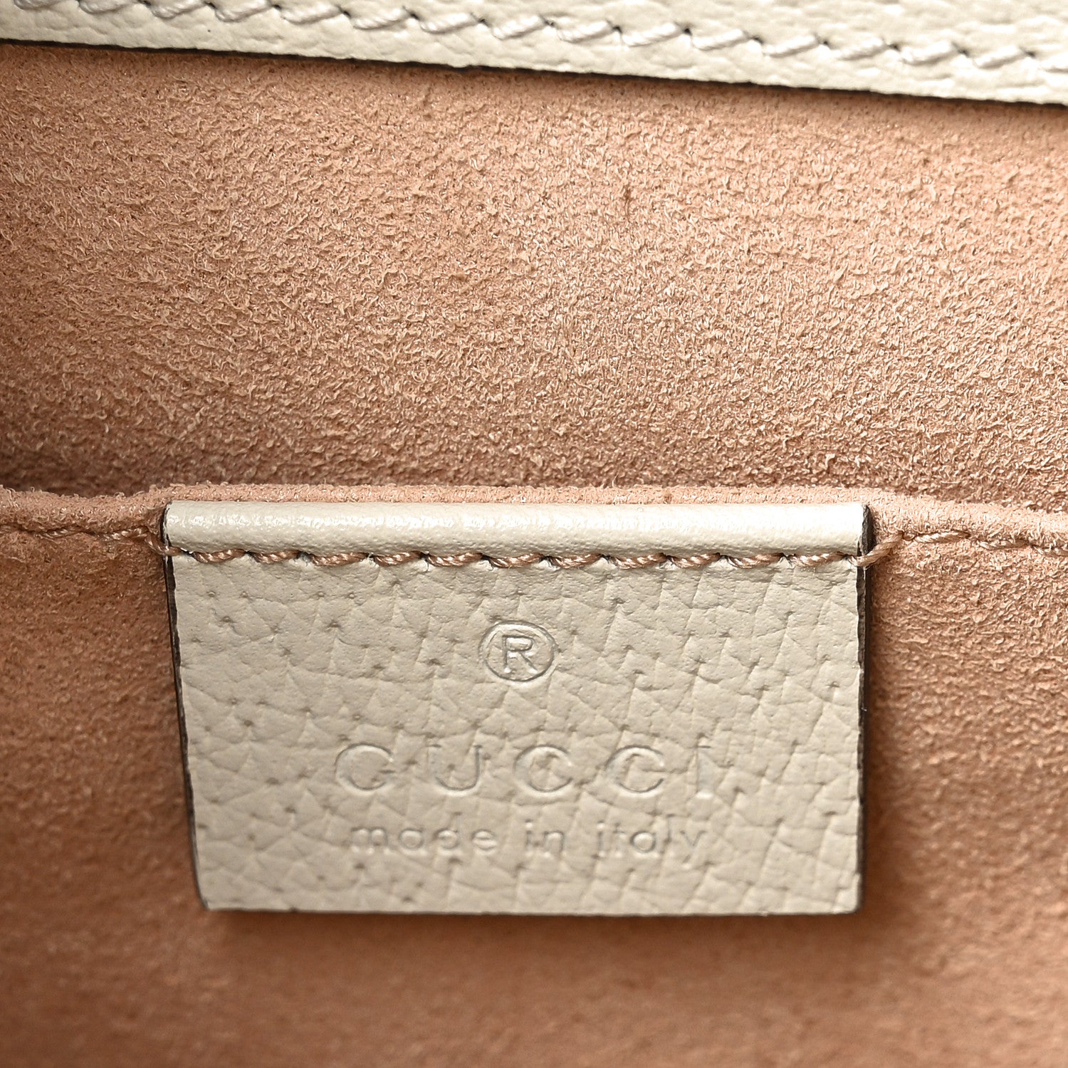 Gucci GG Supreme Monogram Flora Web Small Ophidia Chain Shoulder Bag White 6 of 10