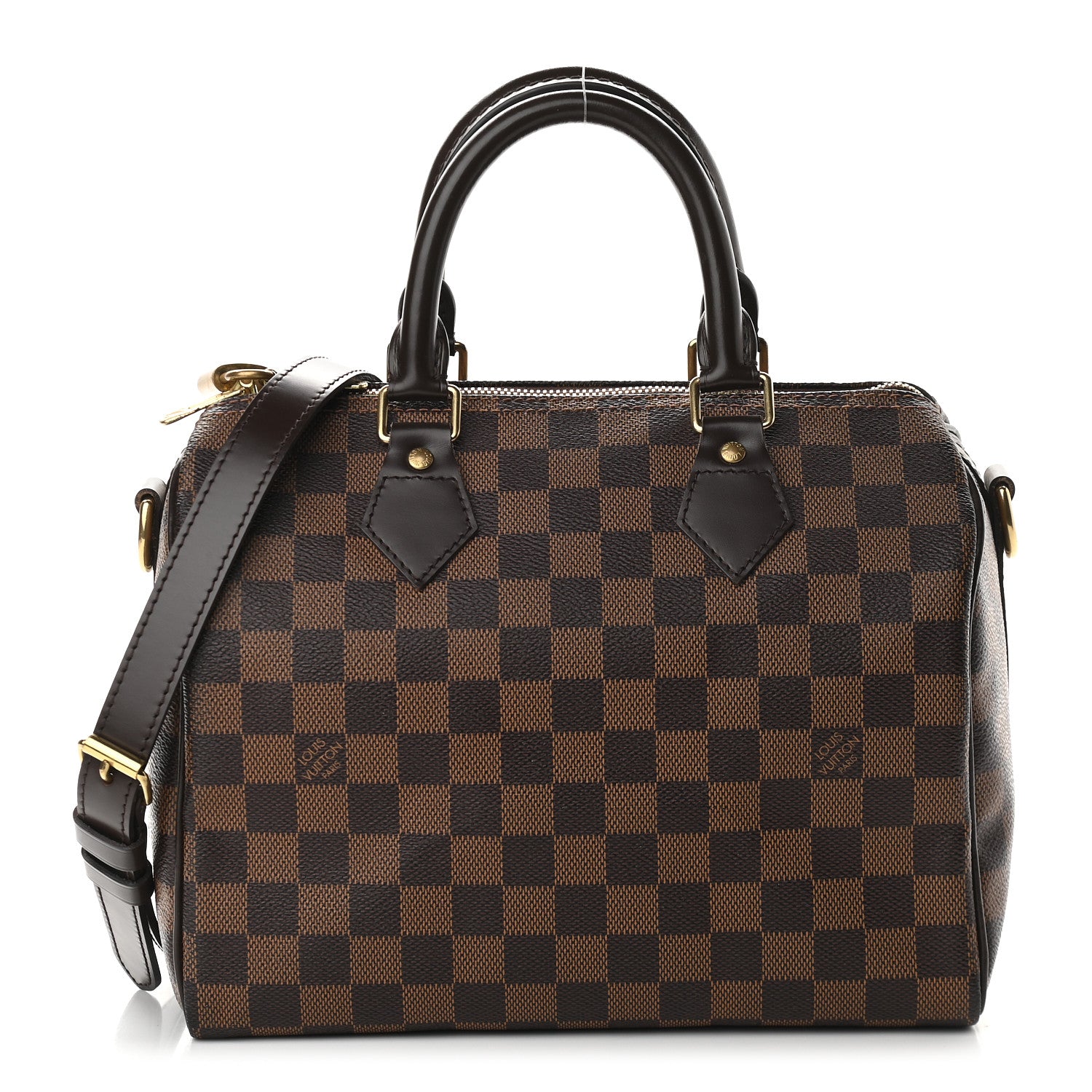 Louis Vuitton Damier Ebene Speedy Bandouliere 25 1 of 9