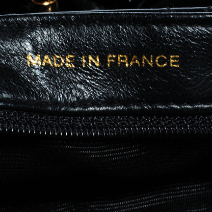 Chanel Patent Quilted Jumbo Double Sided Flap Black 6 of 8