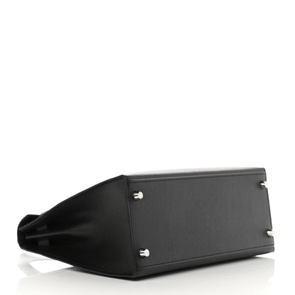 Hermes Epsom Kelly Sellier 28 Black 4 of 12
