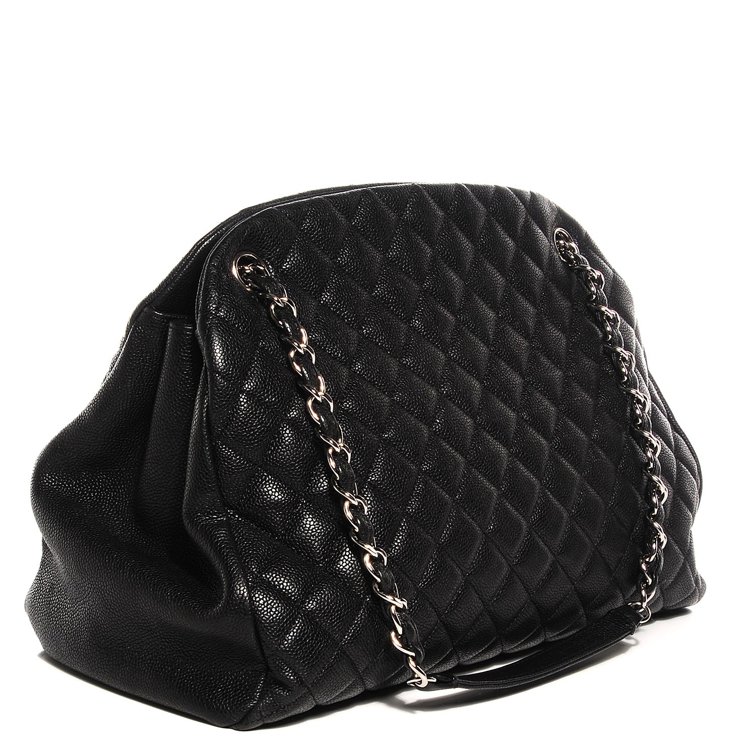 Chanel Caviar Quilted Large Just Mademoiselle Black 3 of 7