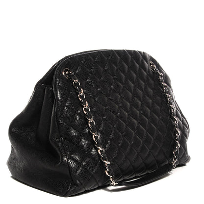 Chanel Caviar Quilted Large Just Mademoiselle Black 3 of 7