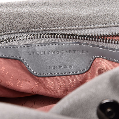 Stella McCartney Shaggy Deer Falabella Fold Over Tote Grey 7 of 10