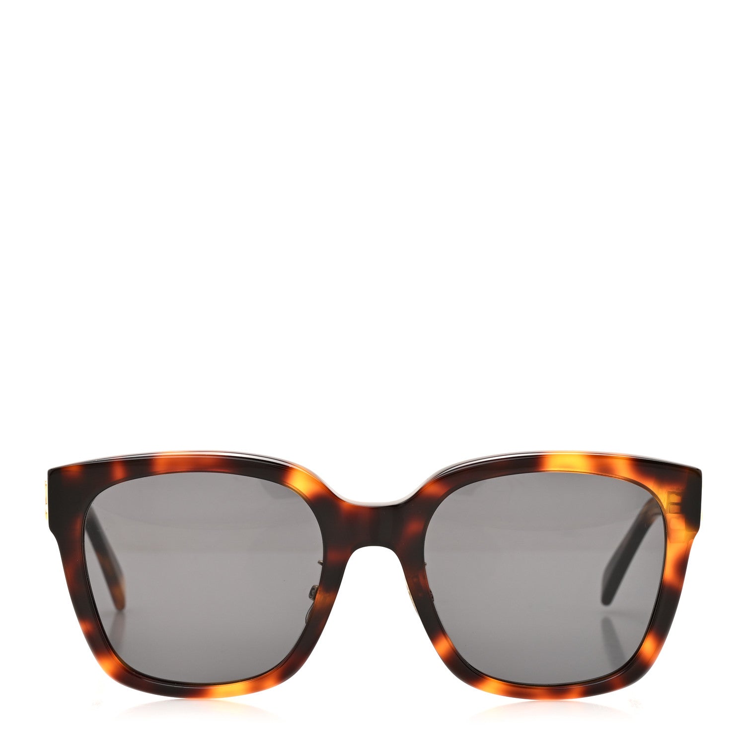 Celine Acetate Triomphe Sunglasses CL40222F Tortoise 2 of 7