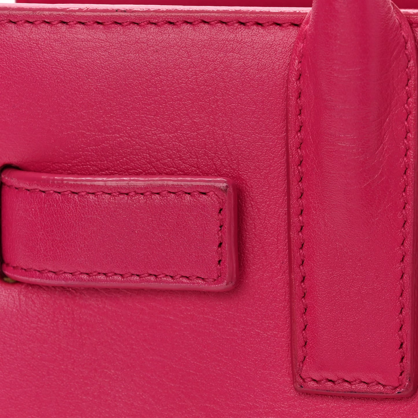 Calfskin Nano Sac De Jour Bubblegum