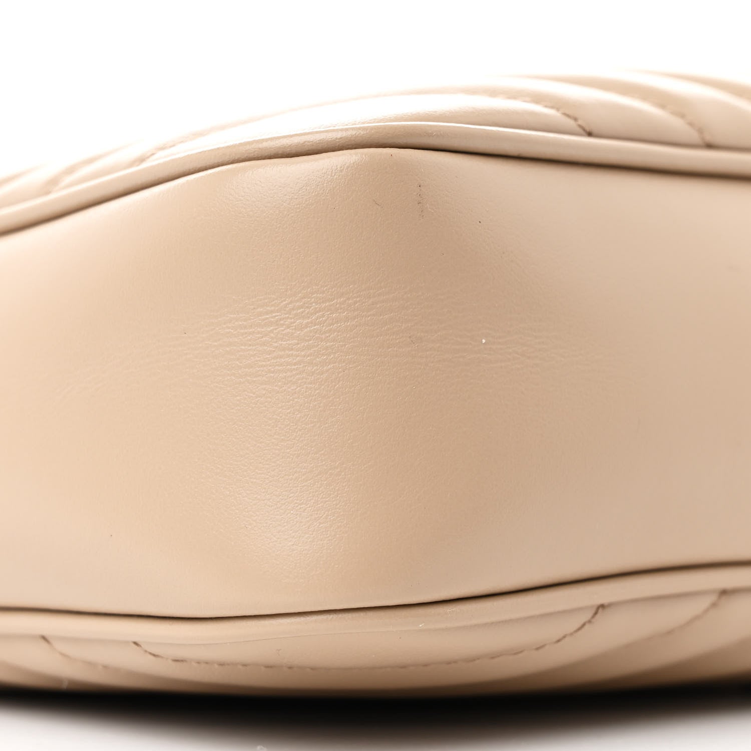 Saint Laurent Calfskin Matelasse Monogram Lou Camera Bag Dark Beige 9 of 10