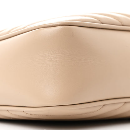 Saint Laurent Calfskin Matelasse Monogram Lou Camera Bag Dark Beige 9 of 10