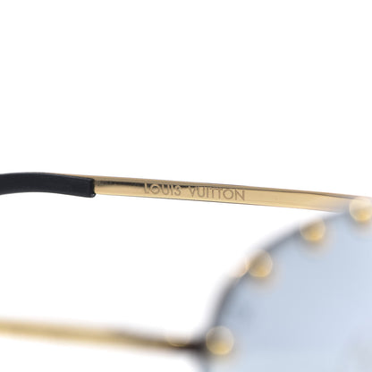 Louis Vuitton The Party Aviator Sunglasses Z0911U Blue 5 of 8