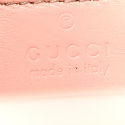 Gucci Nappa Bamboo Web Mini Nymphaea Top Handle Bag Perfect Pink Mystic White 7 of 15