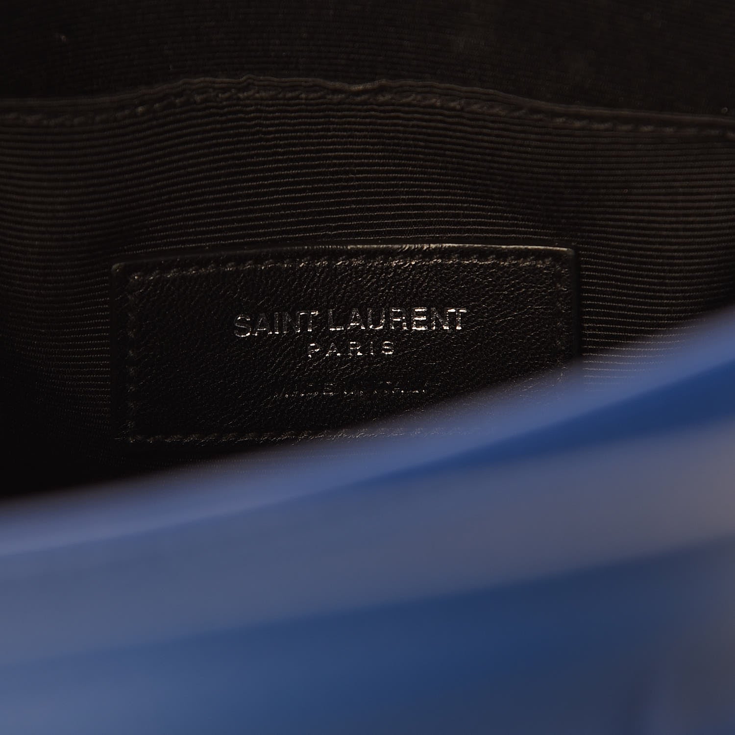 Saint Laurent Grained Calfskin Baby Sac De Jour Royal Blue 8 of 14