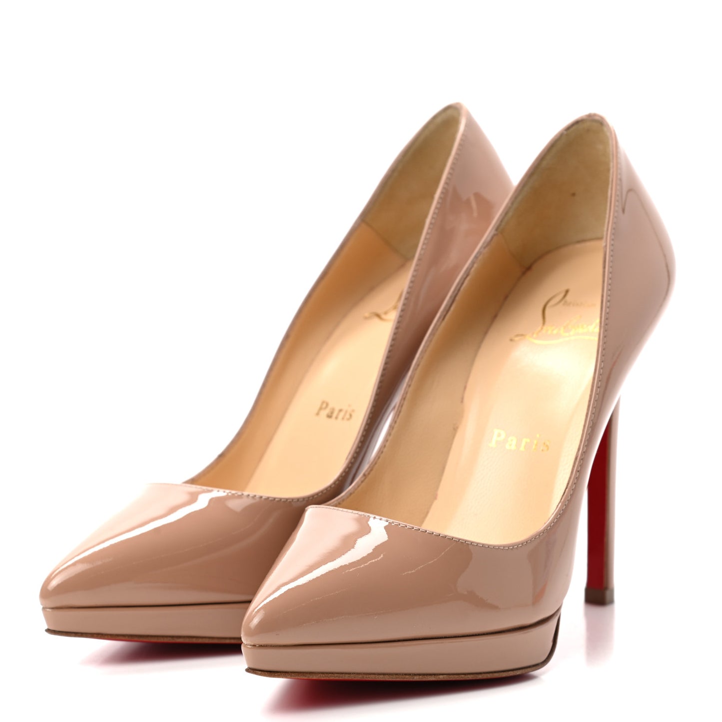 Patent Pigalle Plato 120 Pumps 34.5 Nude