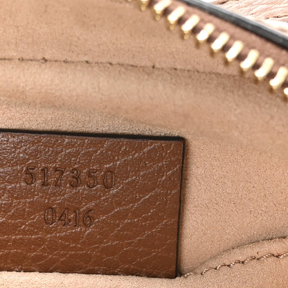 Gucci New Denim GG Monogram Dollar Calfskin Mini Ophidia Shoulder Bag Blue Tea Cuir Epilog 7 of 11