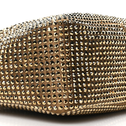 Saint Laurent Satin Crystal Baby Le 5 A 7 Supple Hobo Astres 9 of 10