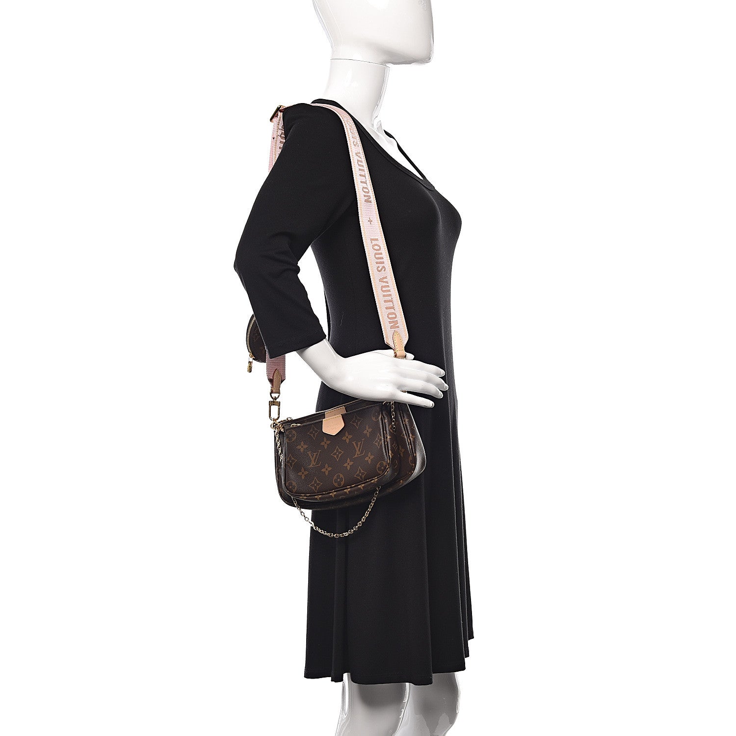 Louis Vuitton Monogram Multi Pochette Accessories Rose Clair 2 of 13