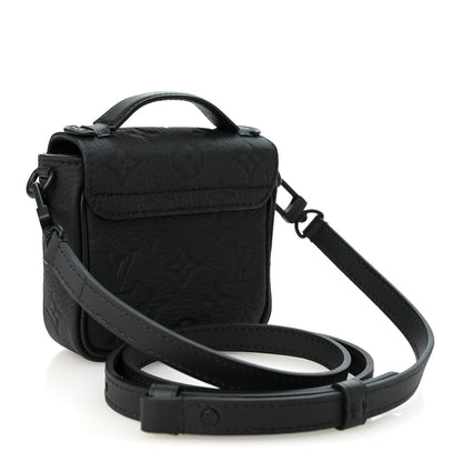 Louis Vuitton Taurillon Monogram Pico S Lock Ultra Black 3 of 9