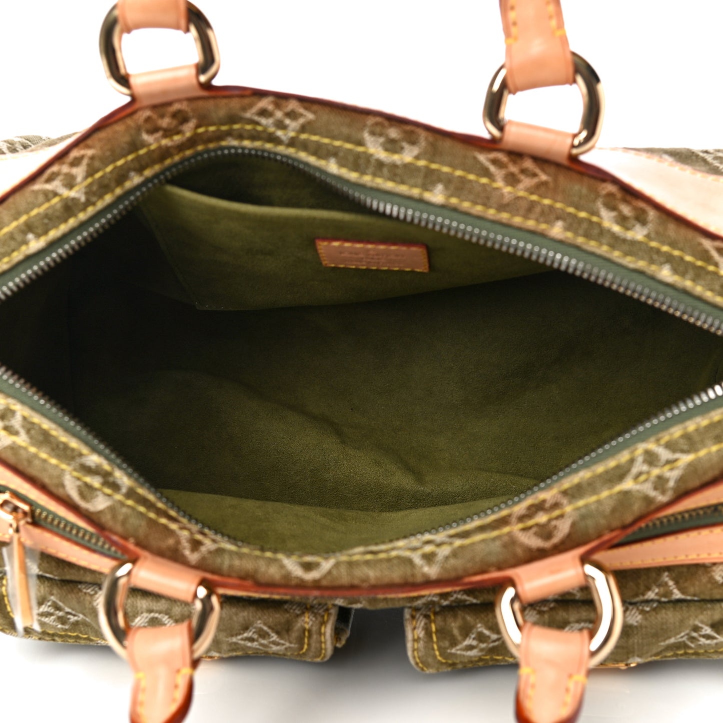 Monogram Denim Neo Speedy Lichen