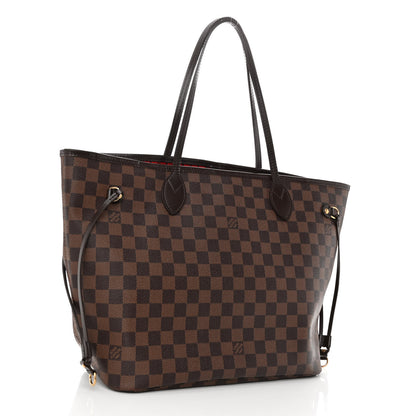 Louis Vuitton Damier Ebene Neverfull MM 3 of 10