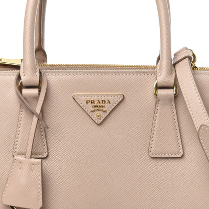 Prada Saffiano Small Galleria Double Zip Tote Cipria 10 of 10
