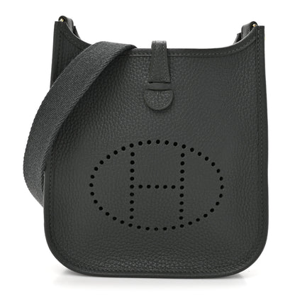 Hermes Taurillon Clemence Evelyne TPM Vert Mangrove 1 of 11