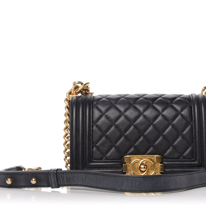 Chanel Calfskin Quilted Small Boy Flap Black 11 of 11