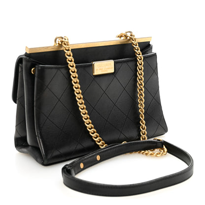 Chanel Lambskin Stitched Coco Luxe Small Flap Black 3 of 12