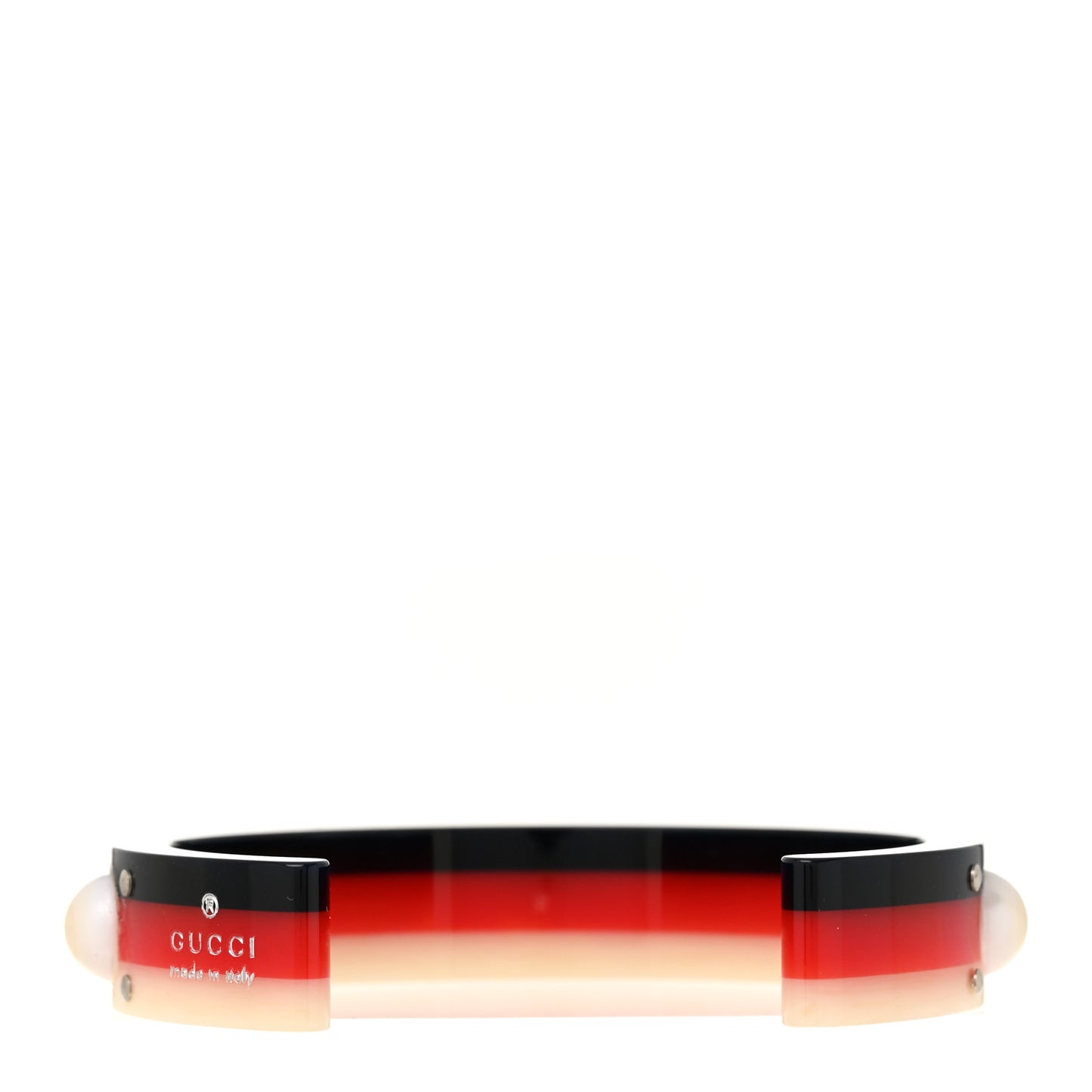 Web Pearl Cuff  Blue Red White