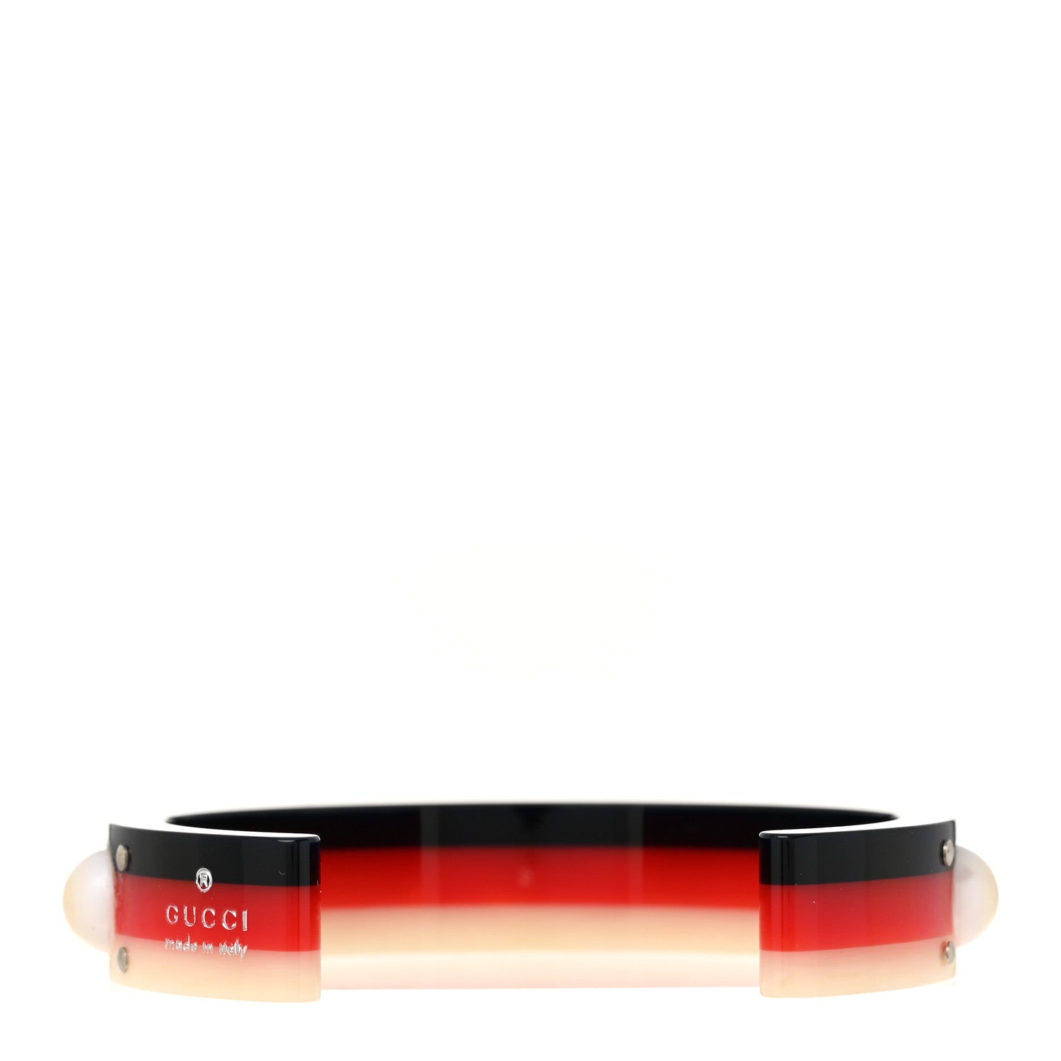Gucci Web Pearl Cuff  Blue Red White 3 of 5