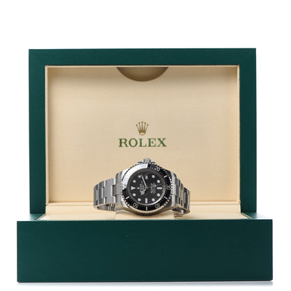 Rolex Stainless Steel 44mm Oyster Perpetual Date Sea-Dweller Deepsea Watch Black 126660 6 of 6