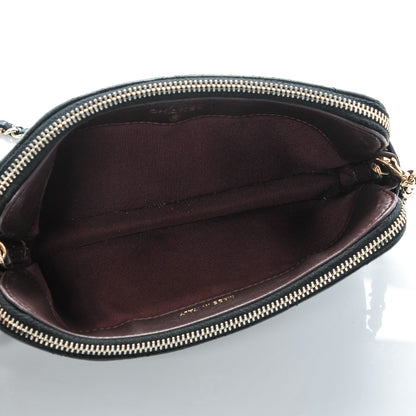 Chanel Lambskin Quilted Small Clutch With Chain Black 5 of 8