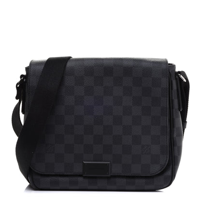 Louis Vuitton Damier Graphite District PM 1 of 12