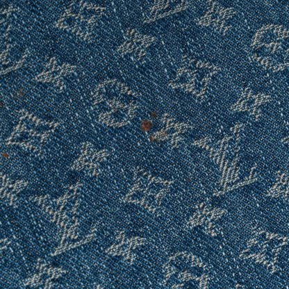 Louis Vuitton Denim Monogram New LV Remix Keepall Bandouliere 45 Blue 12 of 12