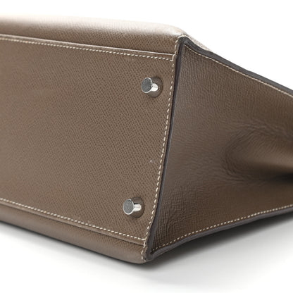 Hermes Epsom Kelly Sellier 32 Etoupe 10 of 15