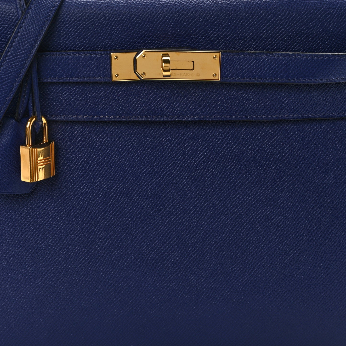 Epsom Kelly Sellier 32 Bleu Saphir