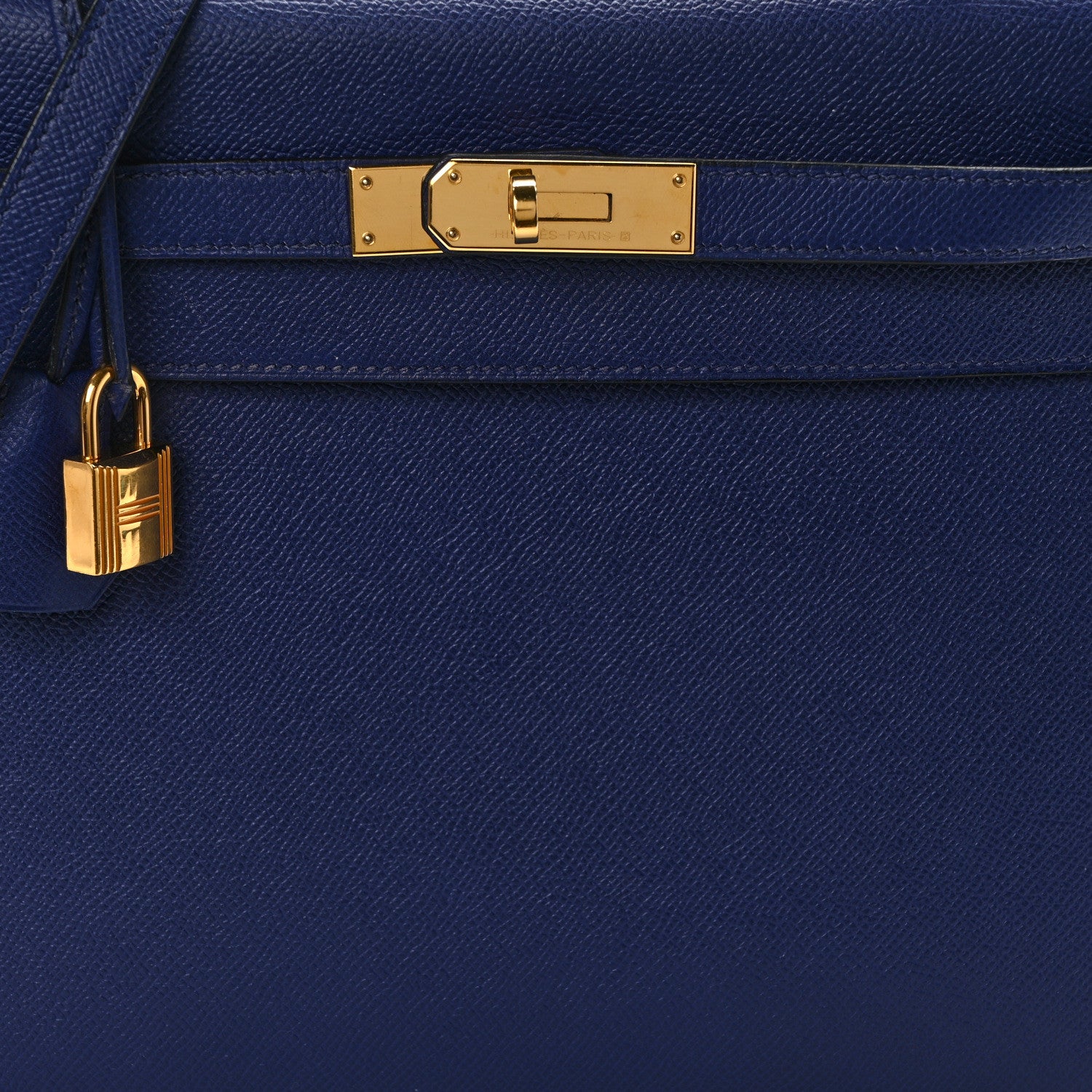 Hermes Epsom Kelly Sellier 32 Bleu Saphir 8 of 13