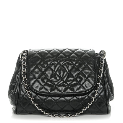 Chanel Caviar Quilted Timeless Accordion Flap Black 1 of 7
