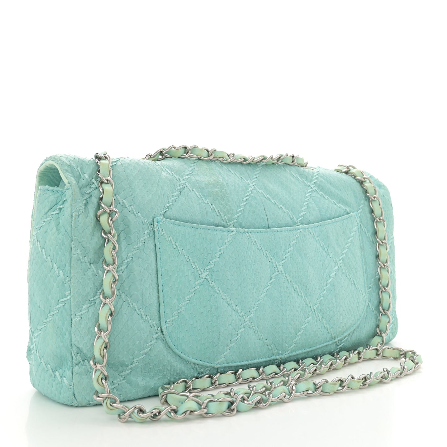 Snakeskin Ultimate Stitch Flap Light Blue