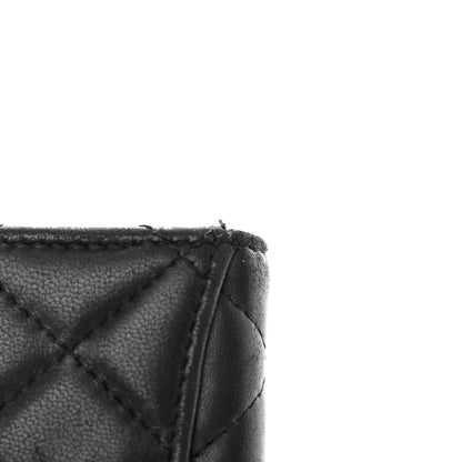 Chanel Lambskin Quilted 6 Key Holder Black 16 of 16