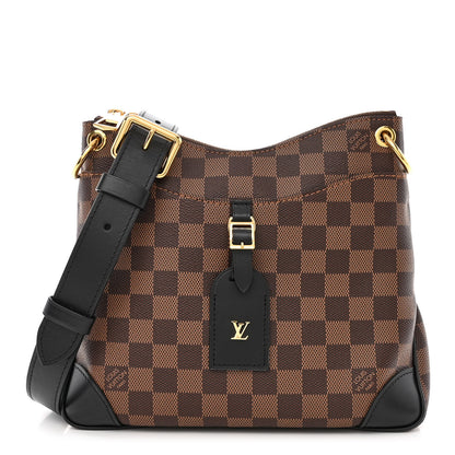 Louis Vuitton Damier Ebene Odeon PM Black 1 of 9
