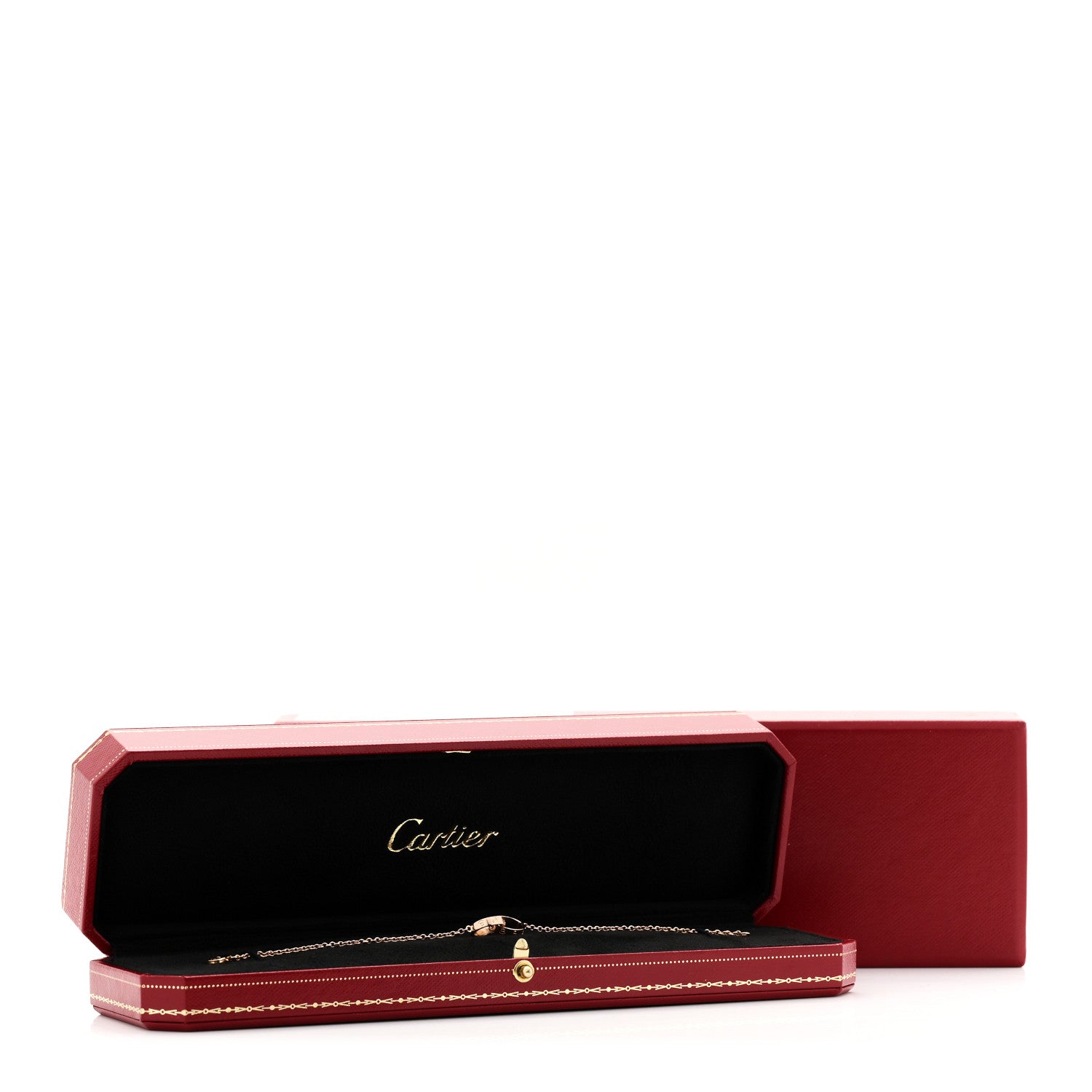Cartier 18K Rose Gold Interlocking LOVE Bracelet 6 of 6