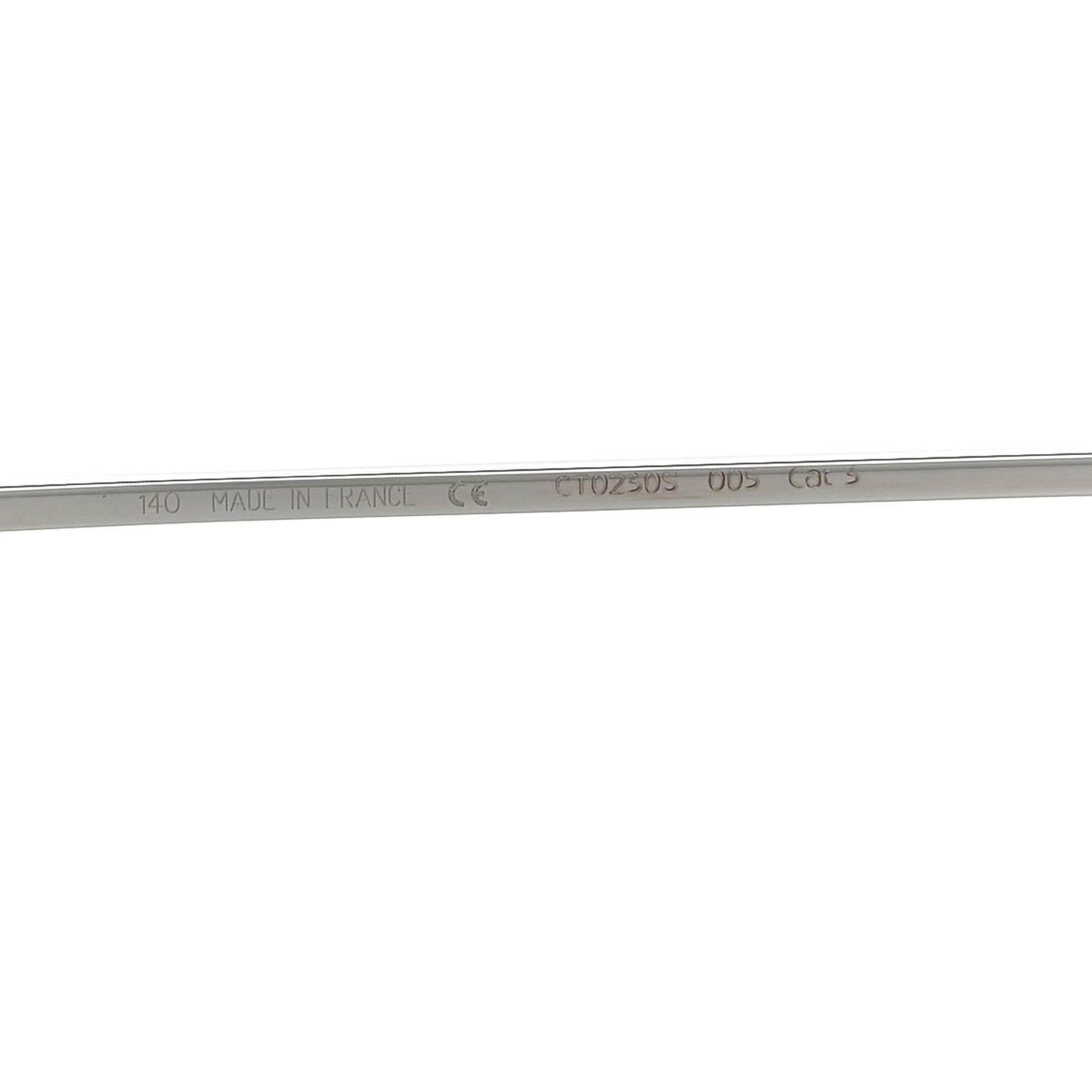 Metal Santos De Cartier Aviator Sunglasses CT0230S Silver