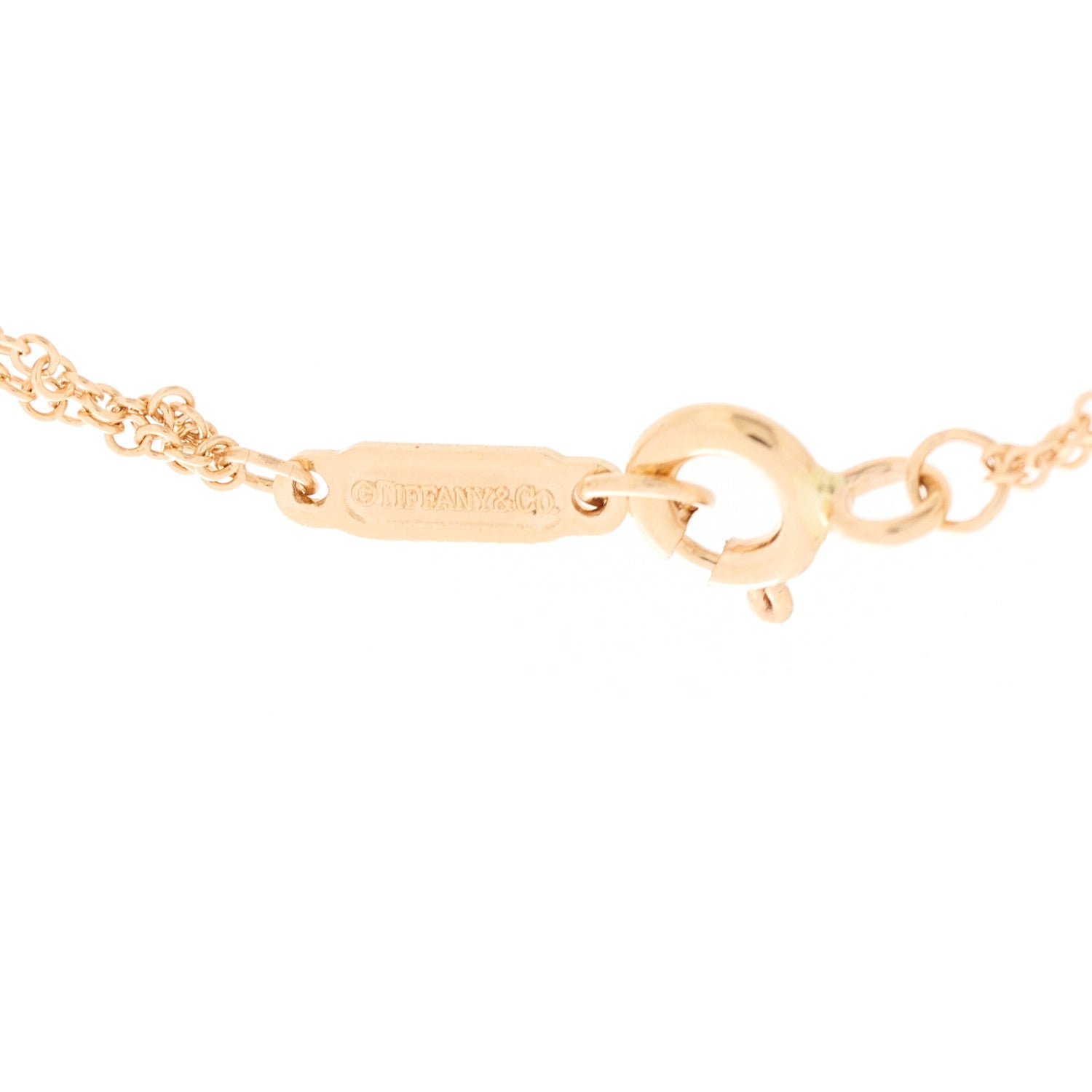 Tiffany 18K Rose Gold Infinity Bracelet 4 of 6