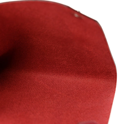 Hermes Epsom Tarmac Dot PM Passport Holder Rouge Grenat 5 of 7