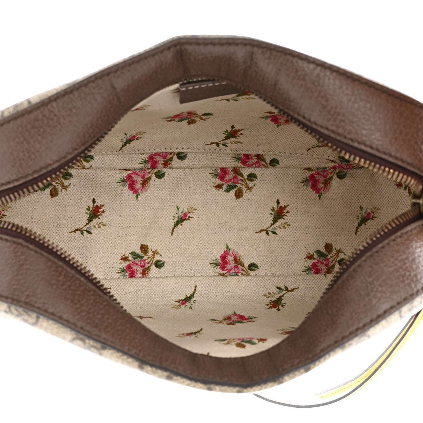 GG Supreme Monogram Web Neo Vintage Shoulder Bag Beige New Acero Crop
