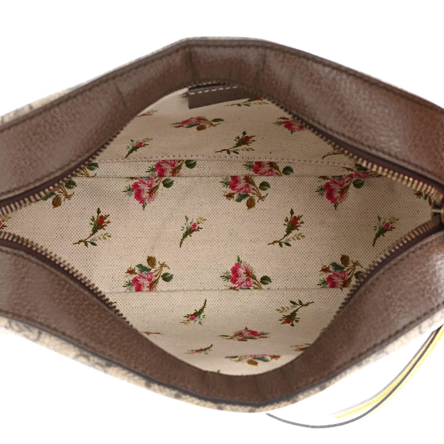 Gucci GG Supreme Monogram Web Neo Vintage Shoulder Bag Beige New Acero Crop 5 of 12