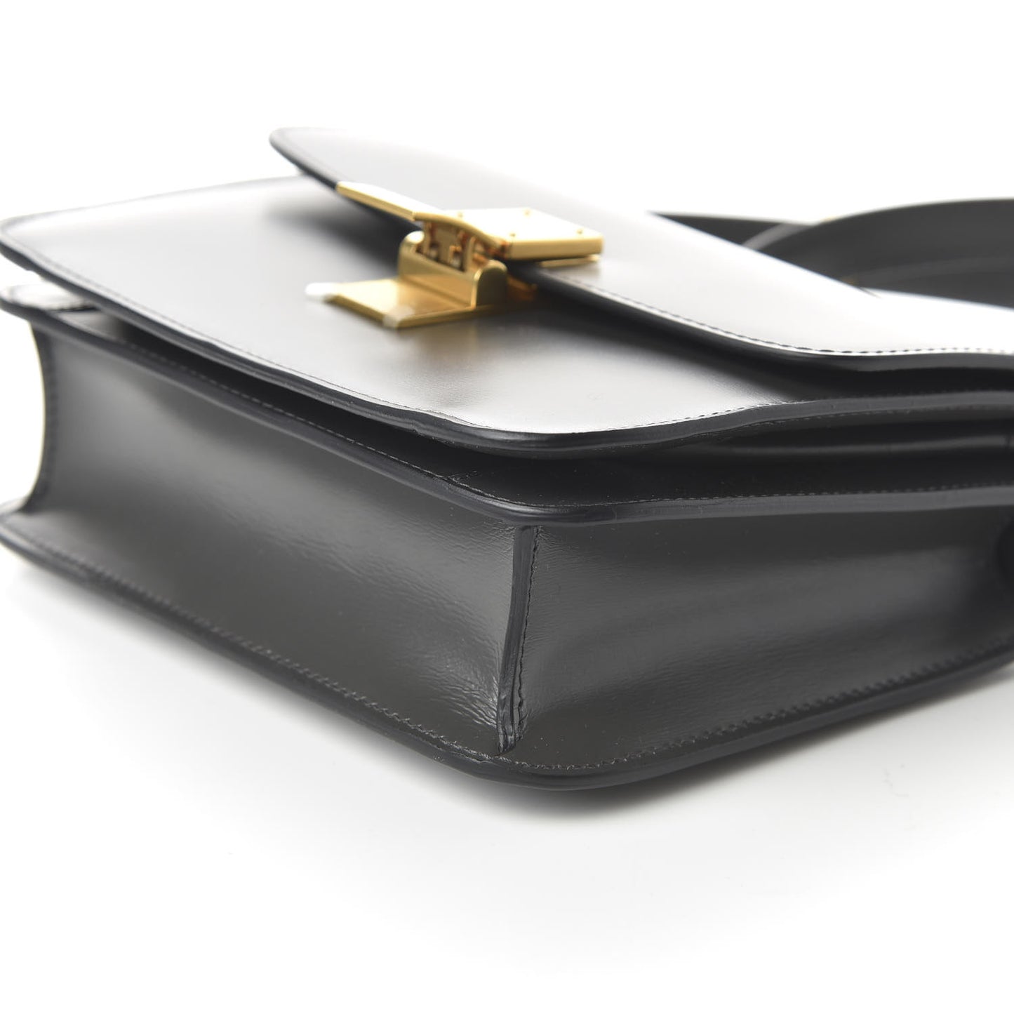 Box Calfskin Teen Classic Box Flap Bag Anthracite